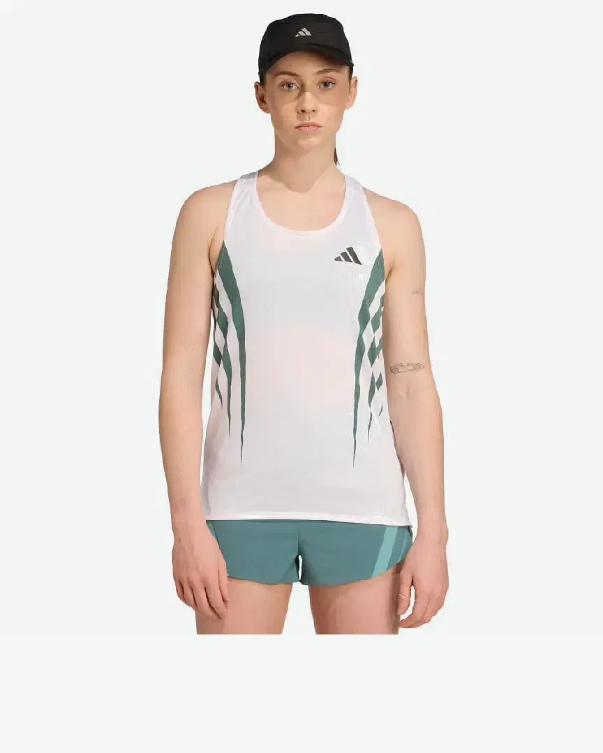 Camiseta sin mangas Adidas de running Adizero Archive W - Women (21) au meilleur prix !