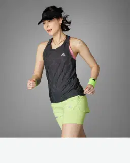 Camiseta sin mangas Adidas de running técnica Ultimate Airchill Mujer – 1/4