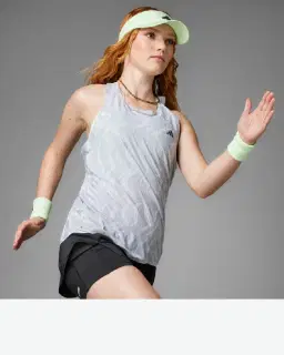 Camiseta sin mangas Adidas de running técnica Ultimate Airchill Mujer – 1/4