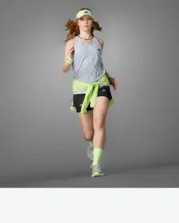 Camiseta sin mangas Adidas de running técnica Ultimate Airchill Mujer – 3/4