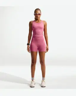 Camiseta sin mangas corta de malla Dri-Fit Nike Tempo Mujer – 1/4