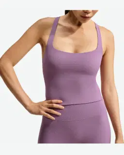 Camiseta Deportiva Sin Mangas Con Sujetador Integrado De Soporte Ligero Nike Zenvy Mujer – 3/4