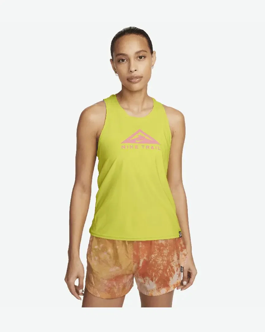 camiseta sin mangas de trail nike dri-fit mujer