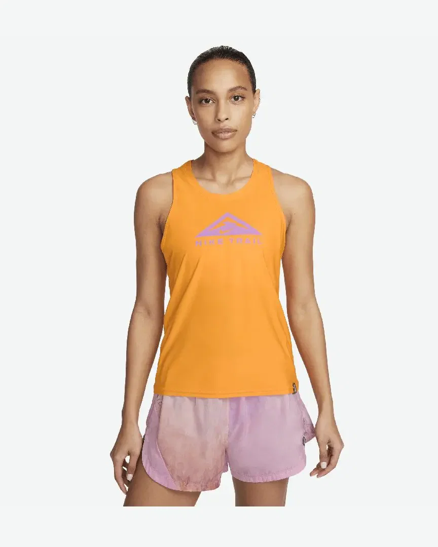 camiseta sin mangas de trail nike dri-fit mujer
