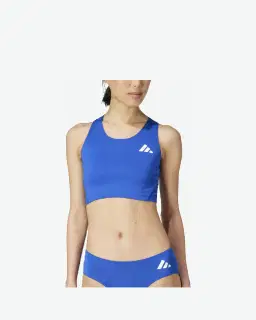 Camiseta sin mangas Adidas Adizero L Cr Tank Mujer – 1/4