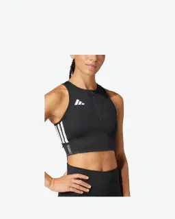 Camiseta sin mangas Adidas Adizero L Cr Tank Mujer – 1/4