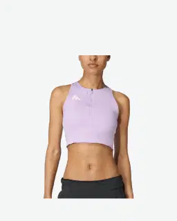 Camiseta sin mangas Adidas Adizero L Cr Tank Mujer – 1/4