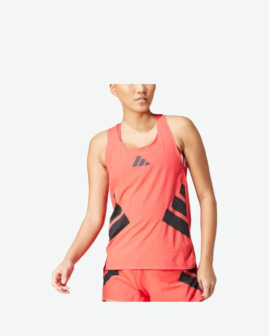 Camisetas sin mangas Adidas Adizero Road To Records W - Women (7) au meilleur prix !