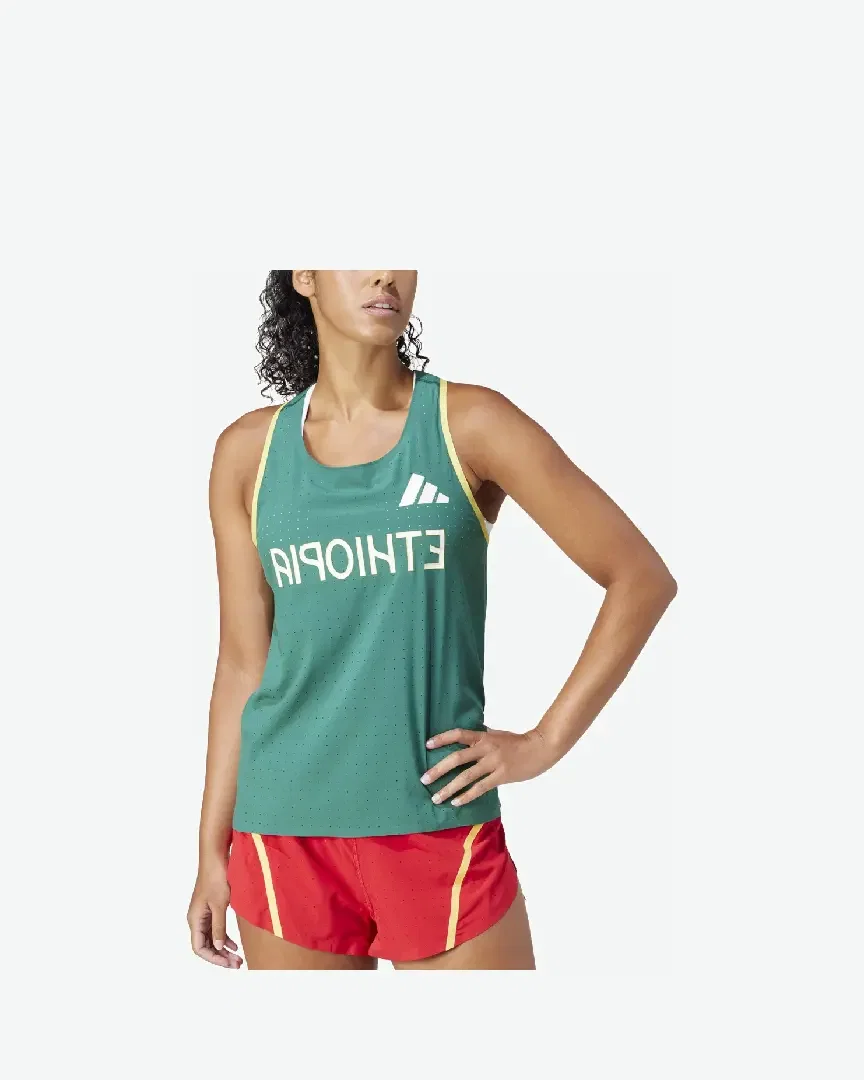 Camisetas sin mangas Adidas Team Ethiopia Mujer