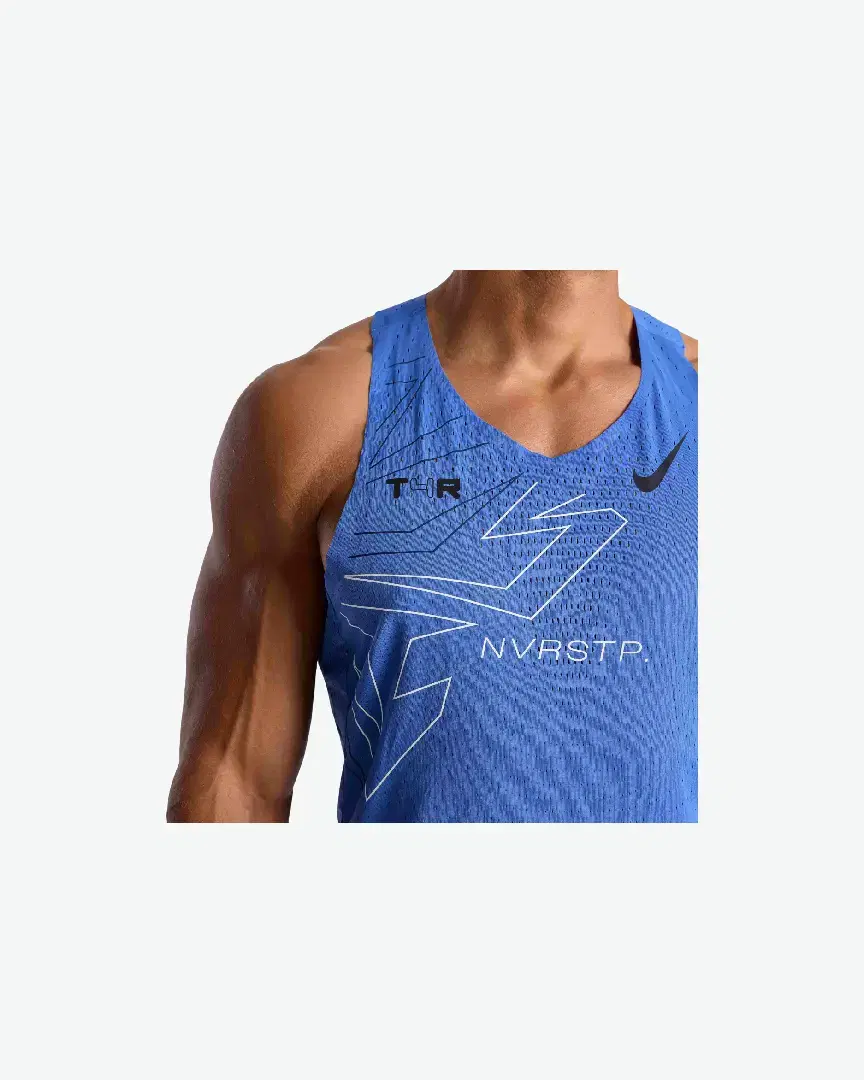 Camisetas sin mangas Nike Aeroswift Nvrstp X Top4running M - FN4231-411-RRE (2) au meilleur prix !