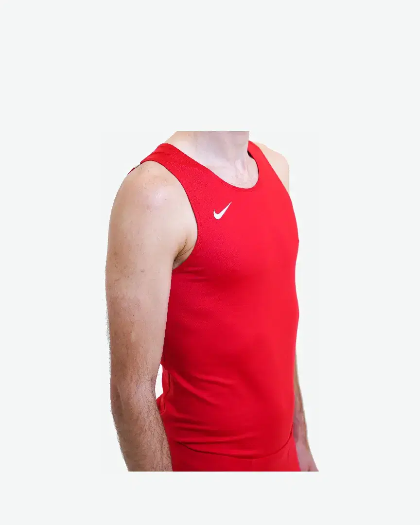 Camiseta sin mangas Nike Men Stock Muscle Tank M - NT0306-657 (2) au meilleur prix !