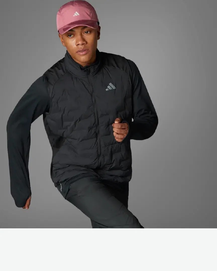 Chaleco de running sin mangas elástico Adizero Mujer de Adidas