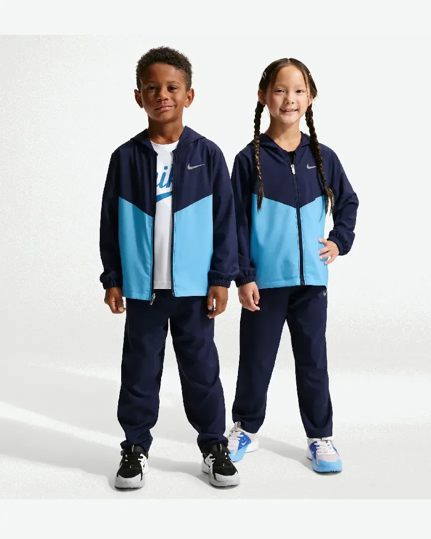 Conjunto Pantalón Y Top Tejido Con Cremallera Nike Dri-Fit Para Niño