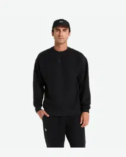 Camiseta de felpa de cuello redondo relajada Hombre – 1/6