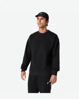 Camiseta de felpa de cuello redondo relajada Hombre – 3/6