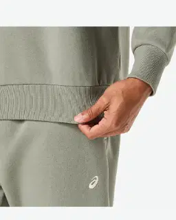 Camiseta de felpa de cuello redondo relajada Hombre – 5/6