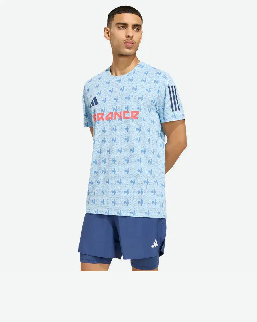 Camiseta de entrenamiento Adidas Francia M - Unisex (7) au meilleur prix !