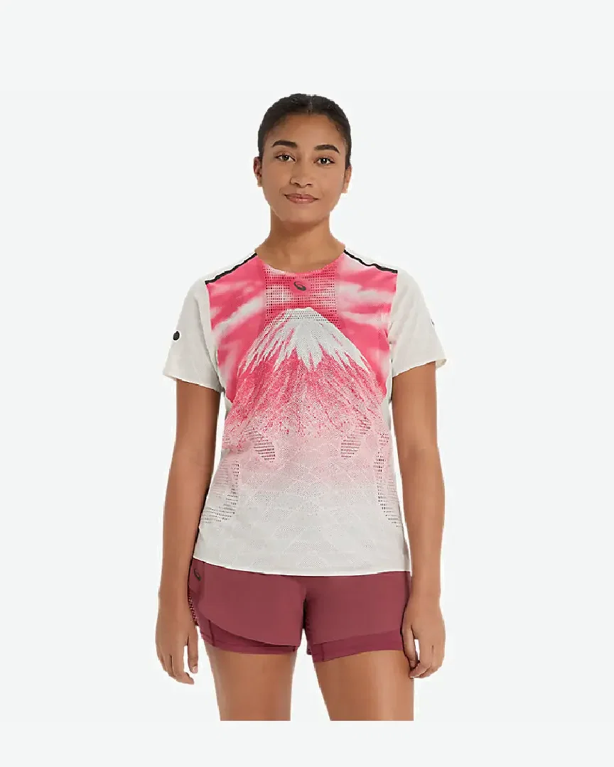 Fujitrail Elite Graphic Ss Top Mujer