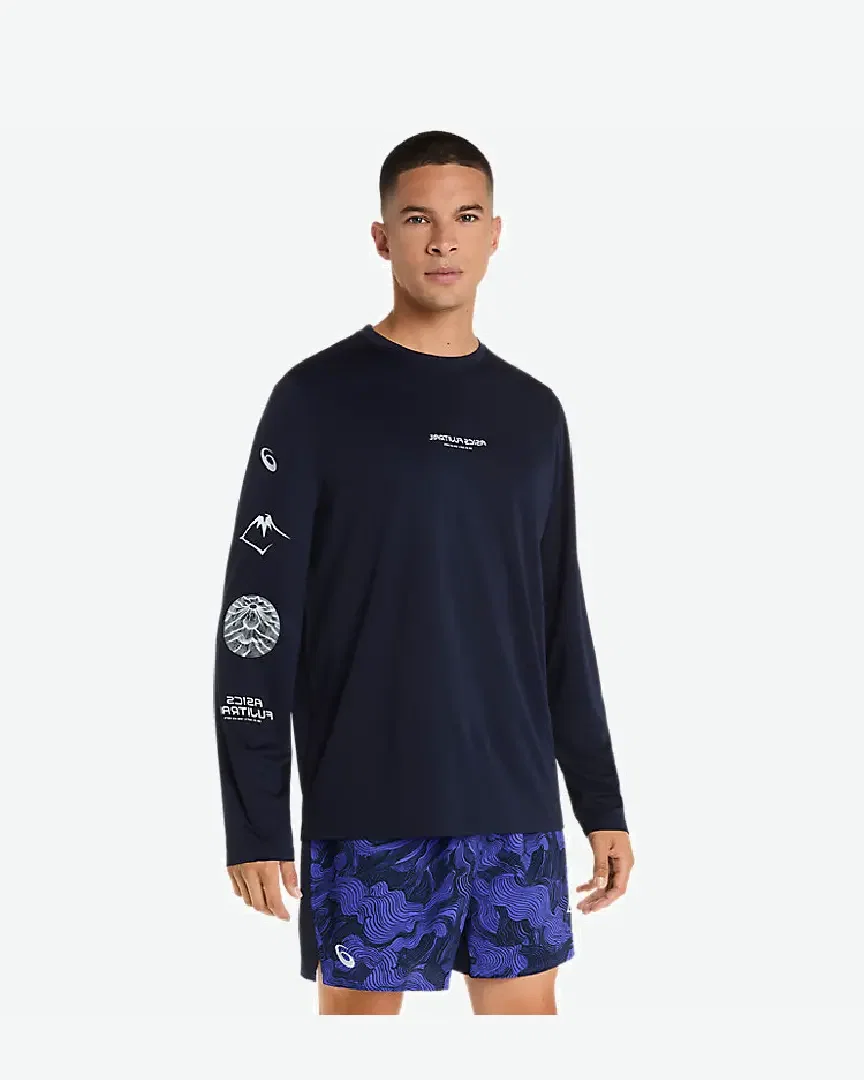 Fujitrail Logo Ls Top Hombre