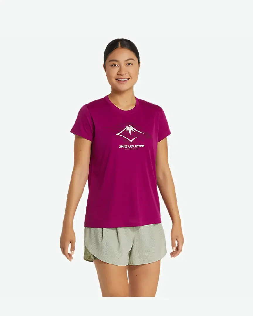 Fujitrail Logo Ss Top Mujer