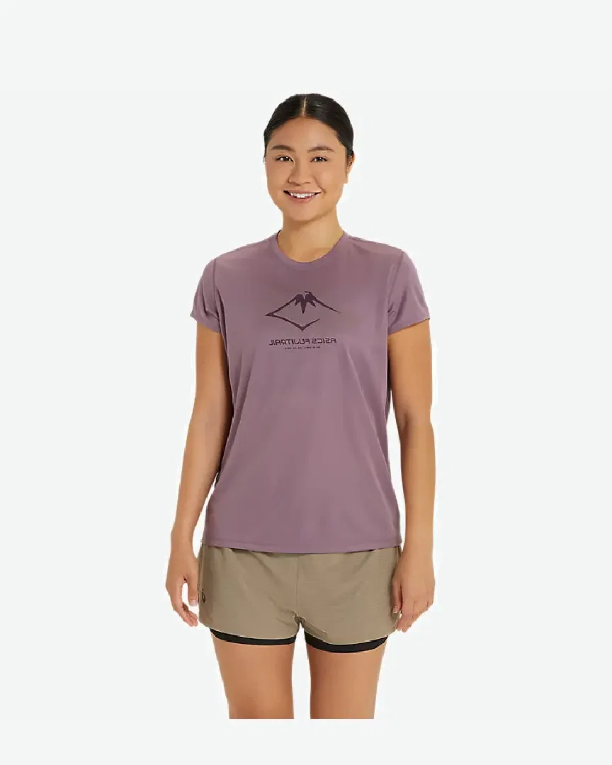 Fujitrail Logo Ss Top Mujer