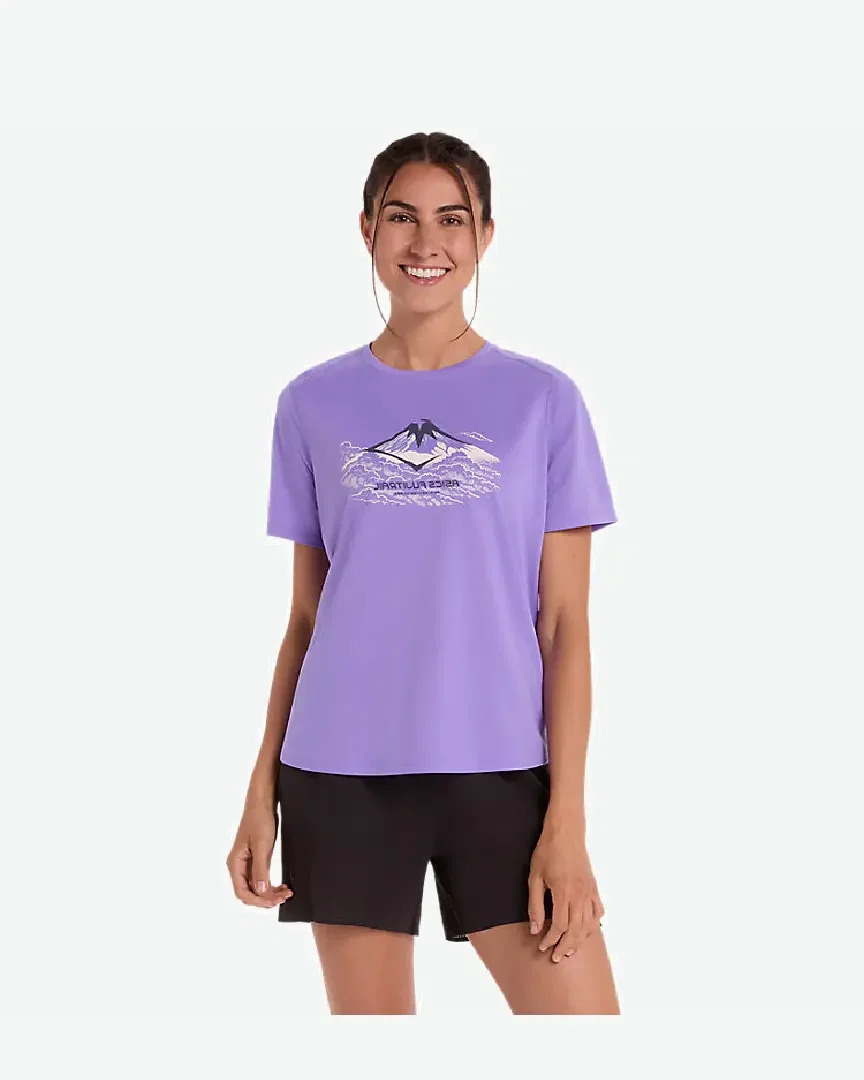 Fujitrail Logo Ss Top Mujer