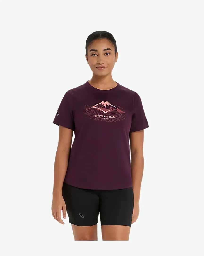 Fujitrail Logo Ss Top Mujer