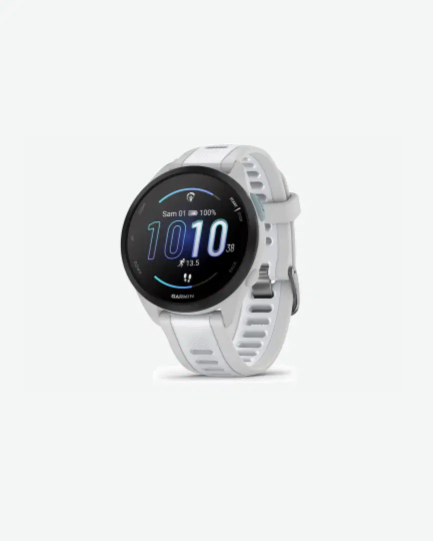 Garmin Forerunner 165 Music Mist Whitestone - Unisex (95) au meilleur prix !