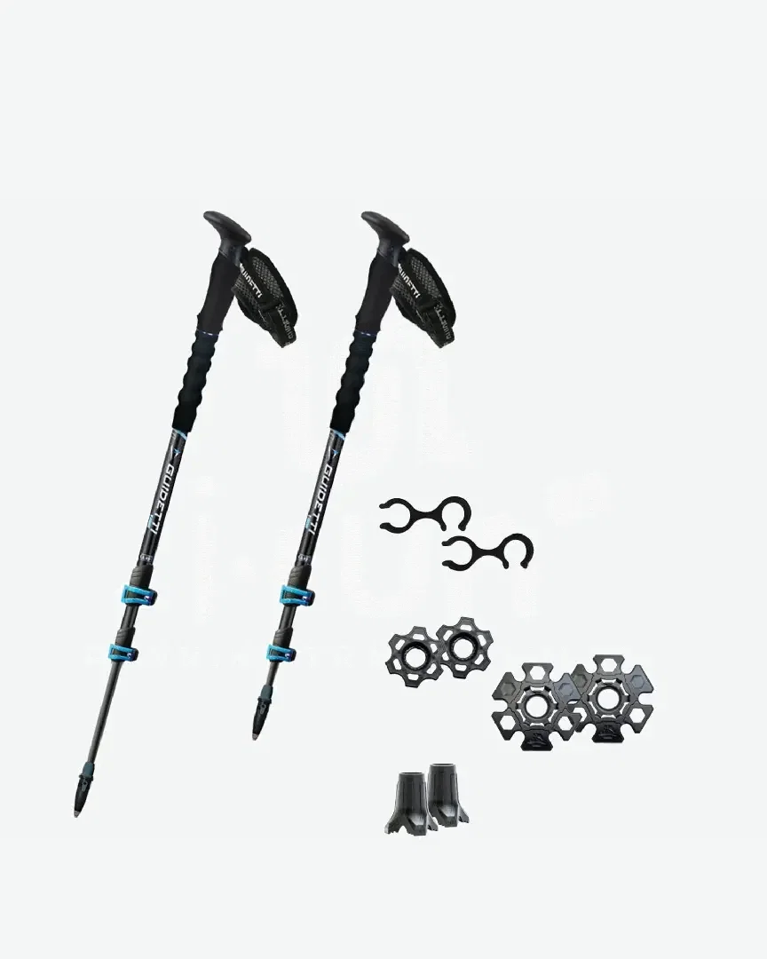 Bastones de marcha Guidetti B Light Saphir Carbone Mk2