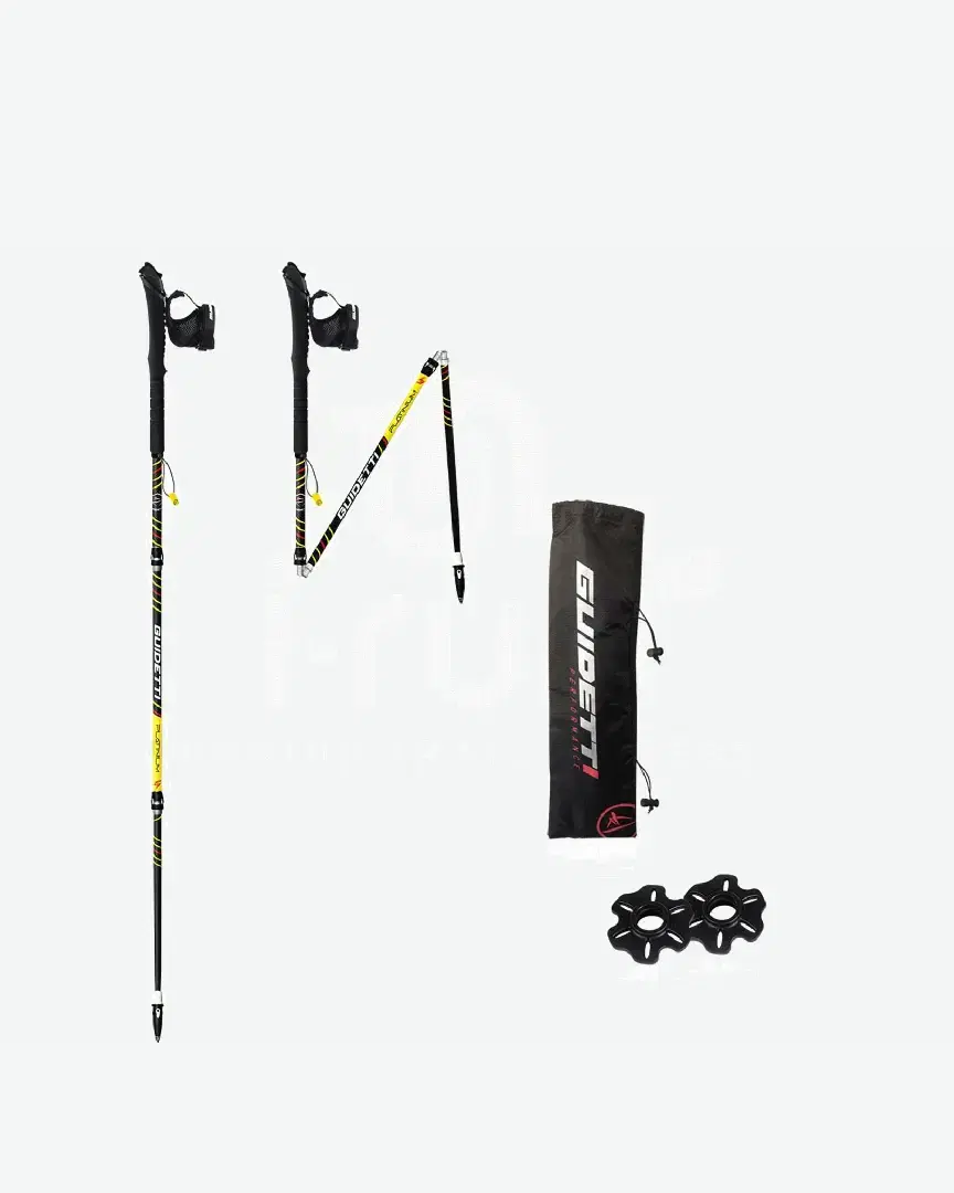 Bastones de marcha Guidetti Platinium Neo Carbon Perf - Unisex (28) au meilleur prix !