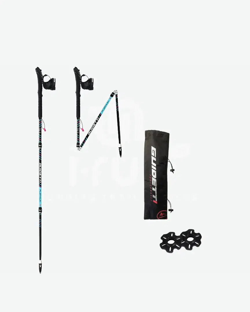 Bastones de marcha Guidetti Platinium Néo Carbone Pulse - Unisex (30) au meilleur prix !