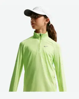 Sudadera de medio zip Dri-Fit Nike Stride para niño – 1/4