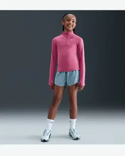 Camiseta de manga larga y media cremallera Dri-Fit Nike para niña – 4/4