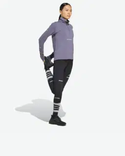 Sudadera Adidas A Media Cremallera De Running Adi365 Climawarm+ Mujer – 3/4