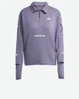Sudadera Adidas A Media Cremallera De Running Adi365 Climawarm+ Mujer – 4/4