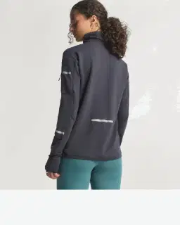 Sudadera Adidas A Media Cremallera De Running Adi365 Climawarm+ Mujer – 2/4