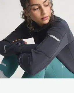 Sudadera Adidas A Media Cremallera De Running Adi365 Climawarm+ Mujer – 4/4