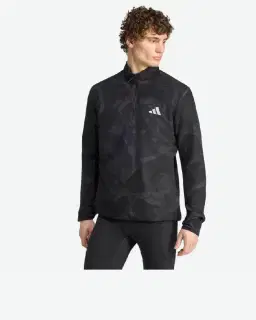 Camiseta Adidas de Running con Media Cremallera Adi365 Hombre – 1/4