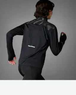 Sudadera Adidas Demi-Zip Reflectante Ultimate Hi Vis Mujer – 2/4