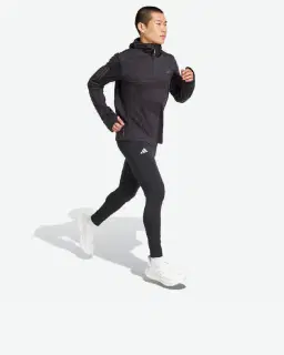 Sudadera con capucha Adidas Own The Run Winterized Half-Zip Hombre – 3/4