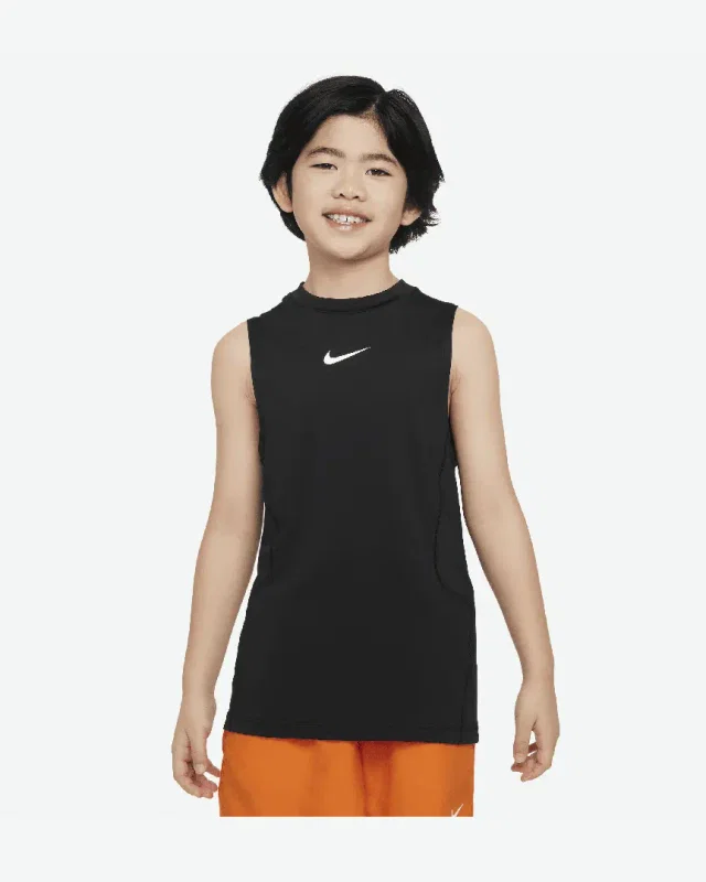 Camiseta sin mangas Nike Pro para niño mayor