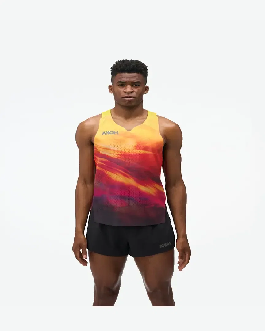 Hoka Camiseta Sin Mangas Race Day Hombre