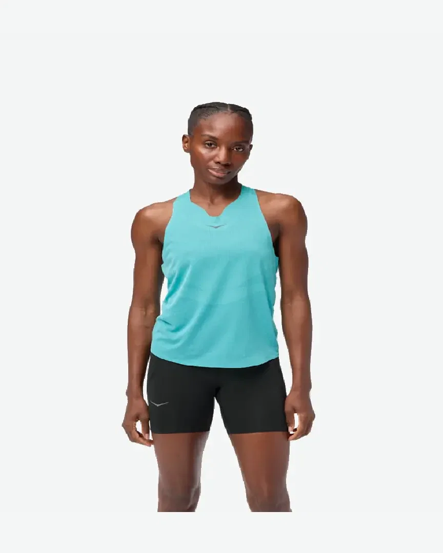 Hoka Camiseta Sin Mangas Race Day Mujer
