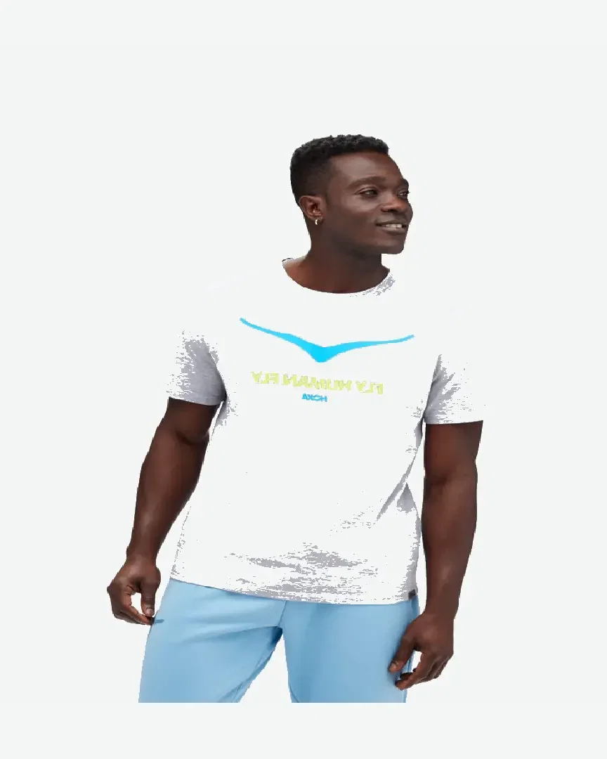 Hoka Alto A Mangas Cortas Logo Topo M