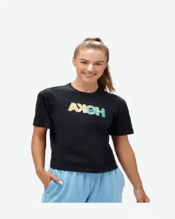 Hoka Alto A Mangas Cortas Logo Topo Mujer – 1/6