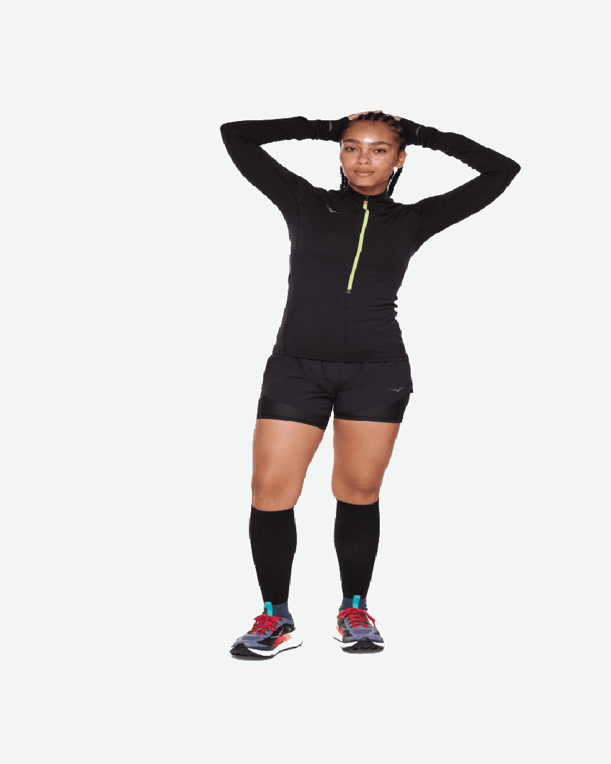Hoka Alto A Mangas Largas Basezip - 1156112-BLK (2) au meilleur prix !