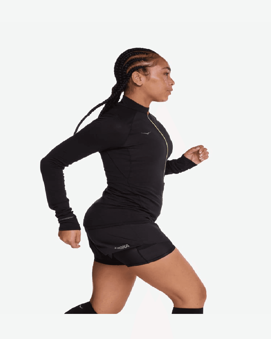 Hoka Alto A Mangas Largas Basezip - 1156112-BLK (3) au meilleur prix !