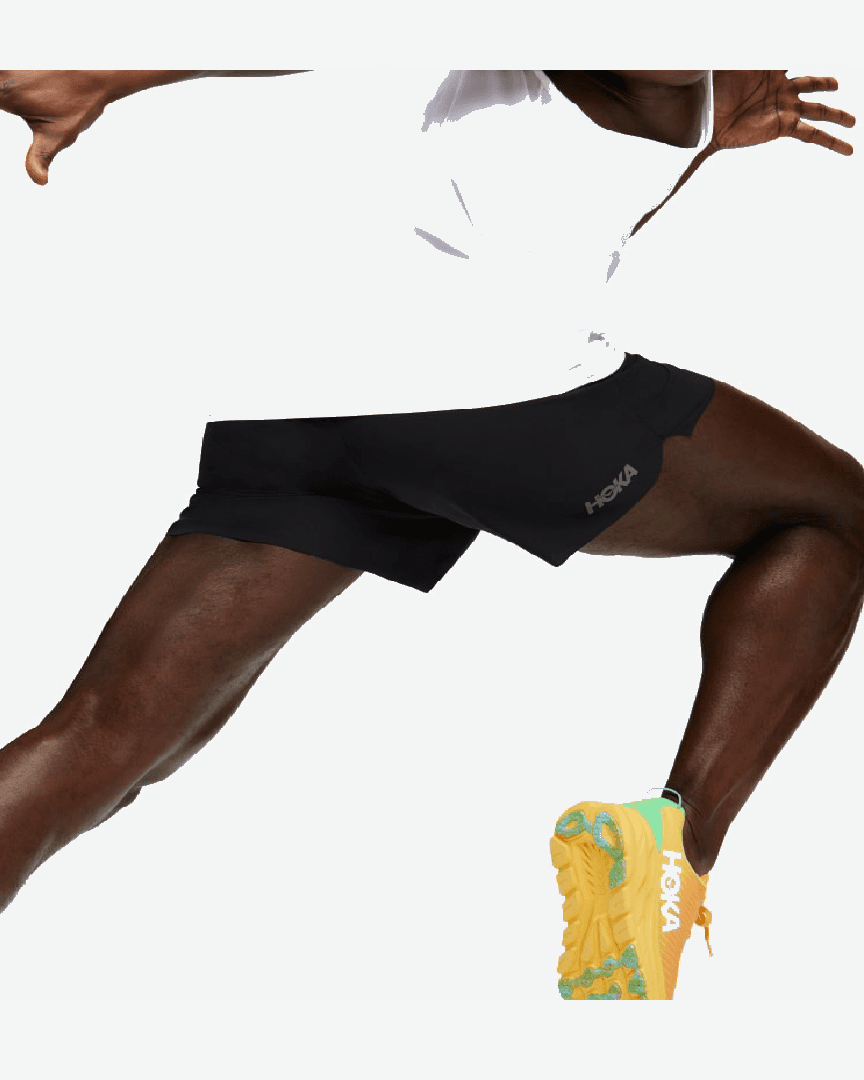 Hoka Pantalón Corto Con Slip Integrado Glide 13 Cm M - 1151077-BLK (2) au meilleur prix !
