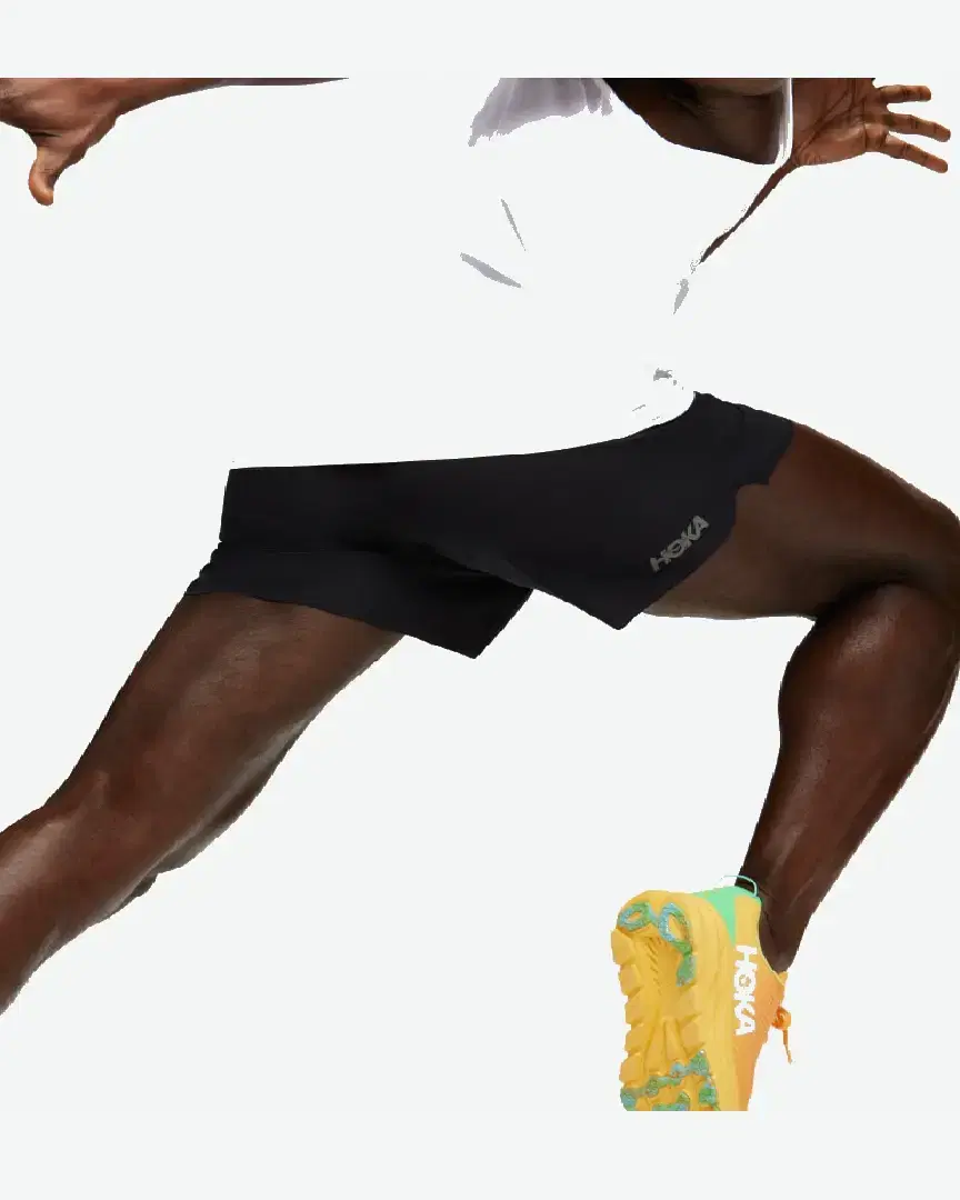 Hoka Pantalón Corto Con Slip Integrado Glide 13 Cm M - 1151077-BLK (3) au meilleur prix !