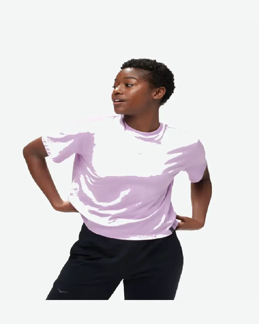 Camiseta Hoka de manga corta gráfica W